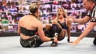 Charlotte Flair attacked Rhea Ripley's knee often at WWE Hell in a Cell.